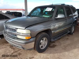 2002 Chevrolet Tahoe LT with VIN 1GNEC13Z92R283677, listed as a IAAI auction lot 41767229 with 241,320 mi miles. Bid and sale history available at carsss.com. Image 2.