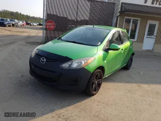 2011 Mazda Mazda2 Sport with VIN JM1DE1HY3B0121949, listed as a Copart auction lot 66958854 with 0 mi miles and Salvage Title. Bid and sale history available at carsss.com. Image 1.