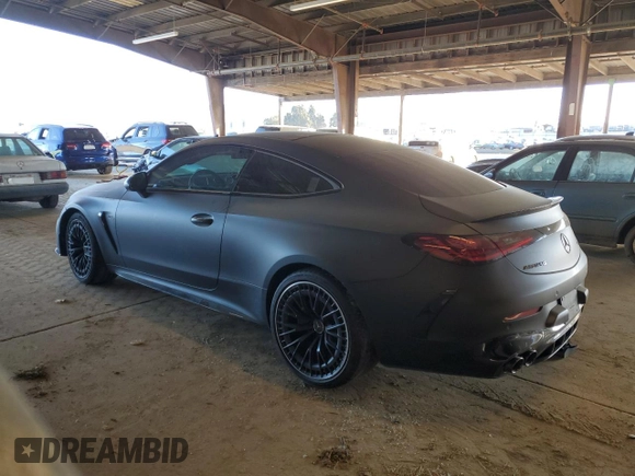 2024 Mercedes-Benz CLE 53 AMG z VIN W1KMJ6CB0RF040061, wystawiony jako Copart lot #47245445 z przebiegiem 3 348 mil mil oraz Szkoda całkowita • Salvage title. Historia ofert i sprzedaży dostępna na DreamBid. Obrazek 2.