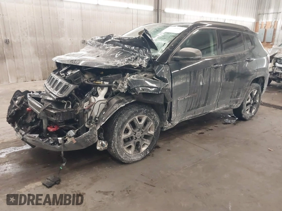 2018 Jeep Compass Trailhawk with VIN 3C4NJDDB2JT211775, listed as a IAAI auction lot 41610112 with 99,238 mi miles and . Bid and sale history available at DreamBid. Image 18.