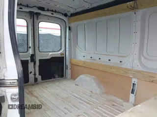 2021 Ford Transit Cargo with VIN 1FTBR1C85MKA12810, listed as a IAAI auction lot 41610132 with 105,724 mi miles and . Bid and sale history available at DreamBid. Image 8.