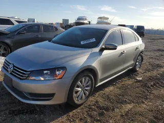 2013 Volkswagen Passat S with VIN 1VWAP7A34DC138997, listed as a Copart auction lot 44386015 with 110,817 mi miles and Salvage title. Bid and sale history available at DreamBid. Image 1.