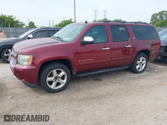 2008 Chevrolet Suburban LTZ z VIN 3GNFK16368G204571, wystawiony jako IAAI lot #42409971 z przebiegiem 196 180 mil mil oraz . Historia ofert i sprzedaży dostępna na DreamBid. Obrazek 2.