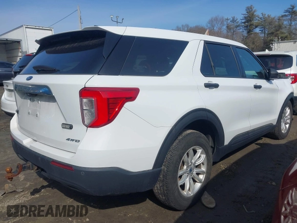 2021 Ford Explorer with VIN 1FMSK8BH4MGA43978, listed as a IAAI auction lot 41626792 with 112,371 mi miles. Bid and sale history available at carsss.com. Image 4.