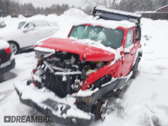 2018 Jeep Wrangler Sport S with VIN 1C4GJXAG4JW255734, listed as a IAAI auction lot 41510139 with Not Provided miles and . Bid and sale history available at DreamBid. Image 2.