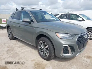 2024 Audi Q5 S line Premium Plus with VIN WA1EAAFY7R2026581, listed as a IAAI auction lot 42701874 with 26,519 mi miles and . Bid and sale history available at DreamBid. Image 1.