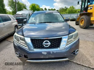 2013 Nissan Pathfinder S with VIN 5N1AR2MN0DC649616, listed as a Copart auction lot 61963615 with 203,051 mi miles and Clean title. Bid and sale history available at DreamBid. Image 5.