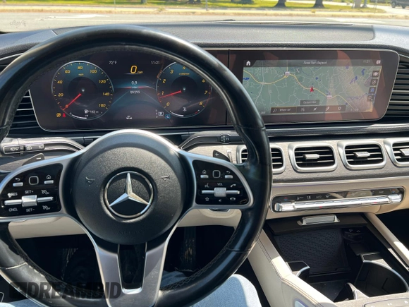 2021 Mercedes-Benz GLE 350 with VIN 4JGFB4JE5MA370989, listed as a Copart auction lot 61494485 with 89,299 mi miles and Clean title. Bid and sale history available at DreamBid. Image 7.