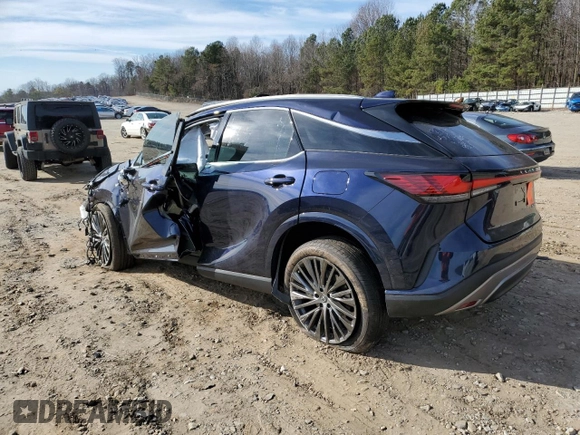2023 Lexus RX with VIN 2T2BAMBA6PC021109, listed as a Copart auction lot 37147754 with 0 mi miles. Bid and sale history available at carsss.com. Image 2.