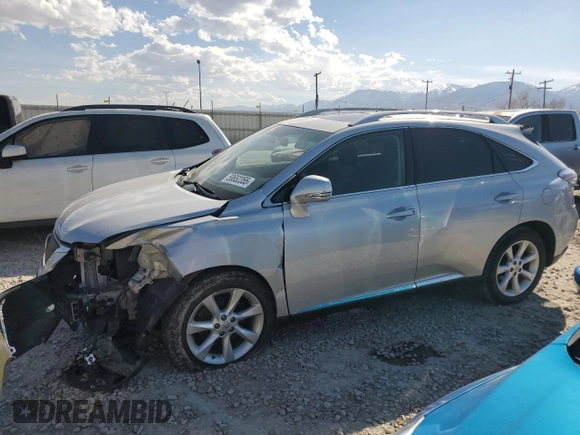 2011 Lexus RX 350 with VIN 2T2BK1BA6BC099832, listed as a Copart auction lot 50652355 with 156,213 mi miles and Salvage Title. Bid and sale history available at DreamBid. Image 1.