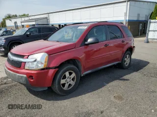 2005 Chevrolet Equinox LS z VIN 2CNDL23F656022051, wystawiony jako Copart lot #55934255 z przebiegiem 137 381 mil mil oraz Szkody całkowita. Historia ofert i sprzedaży dostępna na DreamBid. Obrazek 1.