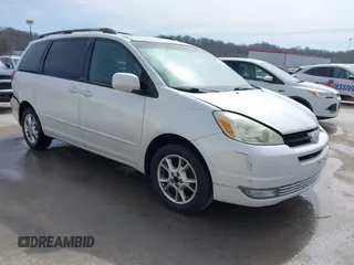 2004 Toyota Sienna XLE with VIN 5TDZA22C94S193114, listed as a IAAI auction lot 41809897 with 183,794 mi miles. Bid and sale history available at carsss.com. Image 1.