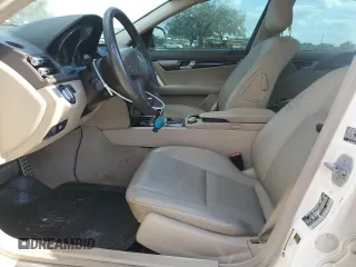 2009 Mercedes-Benz C 300 Sport with VIN WDDGF81X59F265844, listed as a Copart auction lot 53317415 with 209,533 mi miles and Salvage title. Bid and sale history available at DreamBid. Image 7.