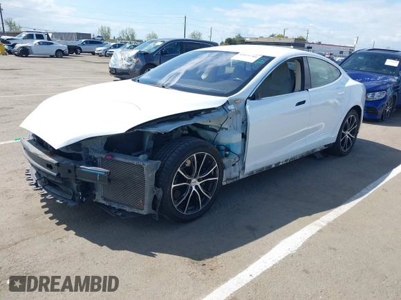 2014 Tesla Model S 60 with VIN 5YJSA1H10EFP56526, listed as a IAAI auction lot 41871784 with 143,361 mi miles and . Bid and sale history available at DreamBid. Image 20.