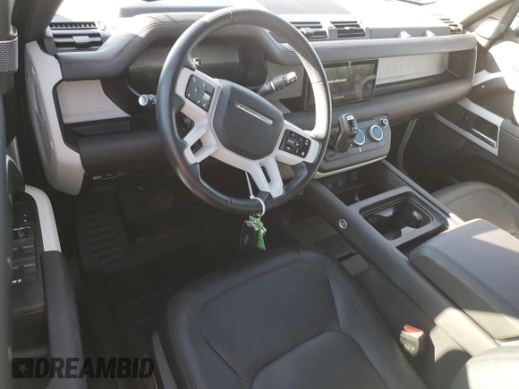 2024 Land Rover Defender S with VIN SALEJ7EU6R2309909, listed as a Copart auction lot 82152564 with 4,446 mi miles and Non repairable. Bid and sale history available at DreamBid. Image 8.