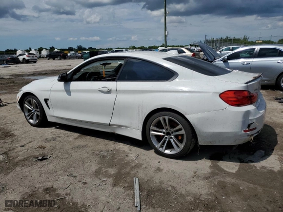 2014 BMW 4 Series 428i xDrive with VIN WBA3N5C52EK197054, listed as a Copart auction lot 71804204 with 168,035 mi miles and Salvage Title. Bid and sale history available at carsss.com. Image 2.