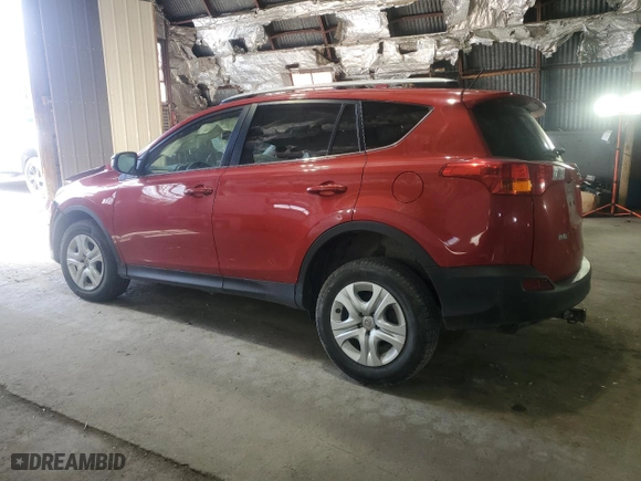 2015 Toyota RAV4 LE with VIN JTMBFREV4FJ042576, listed as a Copart auction lot 52224385 with 0 mi miles and Salvage Title. Bid and sale history available at carsss.com. Image 2.