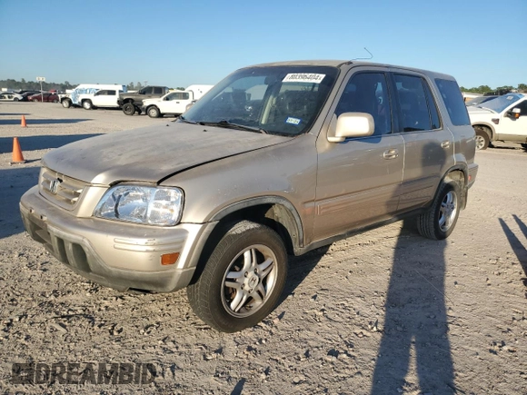 2000 Honda CR-V SE with VIN JHLRD1873YC038760, listed as a Copart auction lot 80396404 with 220,755 mi miles and Clean Title. Bid and sale history available at carsss.com. Image 1.