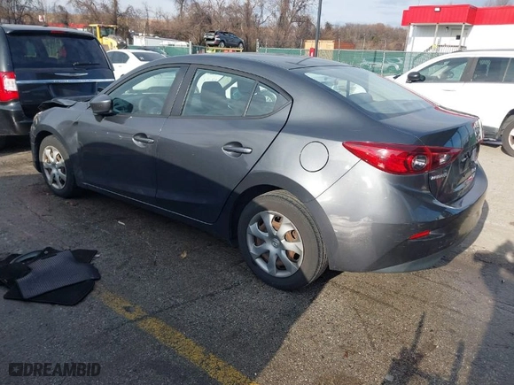 2014 Mazda Mazda3 i Sport with VIN JM1BM1U72E1168251, listed as a IAAI auction lot 41128215 with 155,283 mi miles. Bid and sale history available at carsss.com. Image 3.