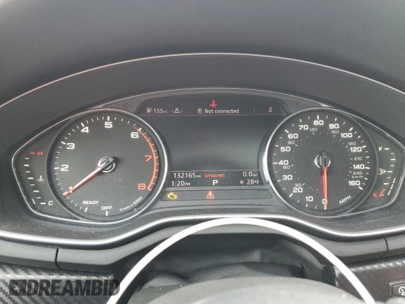 2018 Audi A4 Premium with VIN WAUDNAF4XJA060752, listed as a Copart auction lot 88239665 with 132,165 mi miles and Clean Title. Bid and sale history available at carsss.com. Image 9.