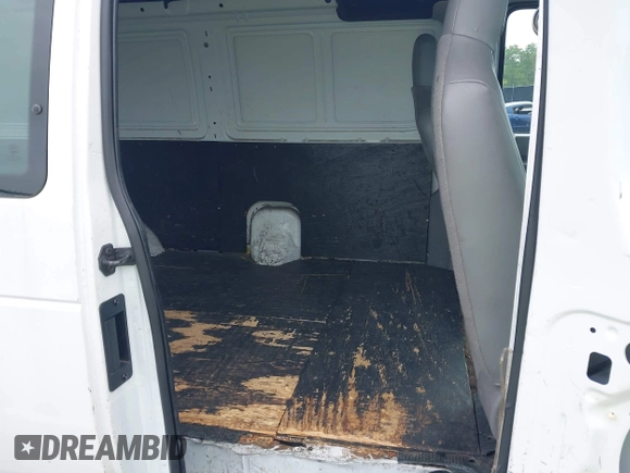 2011 Ford Econoline Cargo Commercial with VIN 1FTNE2EL3BDB39671, listed as a IAAI auction lot 42710914 with 123,621 mi miles and . Bid and sale history available at DreamBid. Image 8.