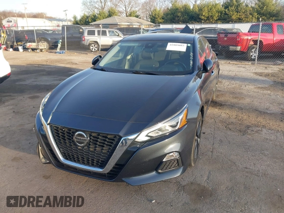 2021 Nissan Altima SV with VIN 1N4BL4DV5MN410885, listed as a IAAI auction lot 41809083 with 61,362 mi miles and . Bid and sale history available at DreamBid. Image 2.