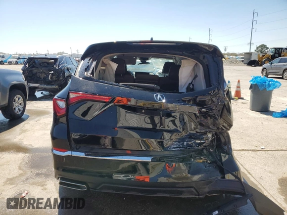 2023 Acura MDX w/Technology Package with VIN 5J8YE1H46PL036867, listed as a Copart auction lot 48524485 with 20,910 mi miles and Salvage Title. Bid and sale history available at carsss.com. Image 6.