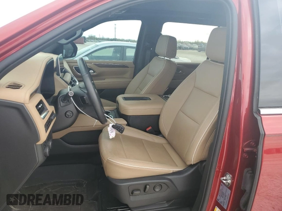 2023 Chevrolet Suburban Premier with VIN 1GNSKFKT2PR309933, listed as a Copart auction lot 79028294 with Not Provided miles and Salvage Title. Bid and sale history available at DreamBid. Image 7.