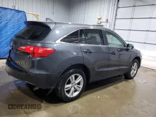 2014 Acura RDX Tech Pkg with VIN 5J8TB4H53EL018370, listed as a Copart auction lot 48123235 with 140,085 mi miles and Salvage Title. Bid and sale history available at carsss.com. Image 3.