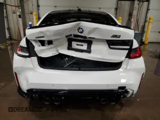 2025 BMW M3 Competition xDrive z VIN WBS33HJ03SFU35458, wystawiony jako Copart lot #43777165 z przebiegiem 231 mil mil oraz Szkoda całkowita • Salvage title. Historia ofert i sprzedaży dostępna na DreamBid. Obrazek 6.