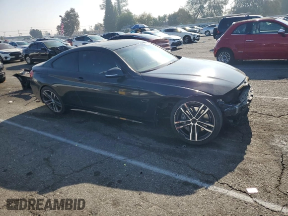 2019 BMW 4 Series 430i with VIN WBA4W3C56KAF93515, listed as a Copart auction lot 84089804 with 62,521 mi miles and Salvage Title. Bid and sale history available at carsss.com. Image 4.
