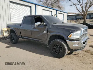2017 Ram 2500 Laramie with VIN 3C6UR5FL2HG755056, listed as a Copart auction lot 85668644 with 198,343 mi miles and Salvage Title. Bid and sale history available at carsss.com. Image 4.