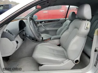 2002 Mercedes-Benz CLK-Class with VIN WDBLK65G32T120293, listed as a Copart auction lot 74667634 with 145,957 mi miles and Salvage Title. Bid and sale history available at carsss.com. Image 7.