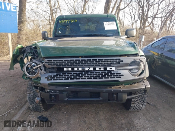 2023 Ford Bronco z VIN 1FMEE5DP2PLA95399, wystawiony jako IAAI lot #41899728 z przebiegiem 16 199 mil mil oraz . Historia ofert i sprzedaży dostępna na DreamBid. Obrazek 13.