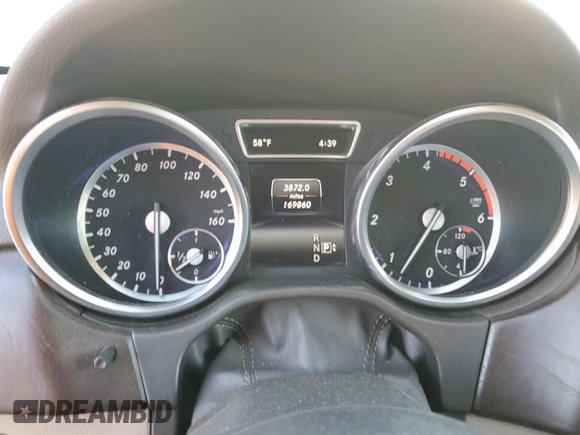 2014 Mercedes-Benz M 350 with VIN 4JGDA2EB4EA382339, listed as a Copart auction lot 47503965 with 169,860 mi miles and Clean Title. Bid and sale history available at DreamBid. Image 9.