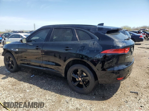 2018 Jaguar F-Pace 30t Premium with VIN SADCJ2GX7JA293064, listed as a Copart auction lot 53843285 with 68,861 mi miles and Salvage Title. Bid and sale history available at DreamBid. Image 2.