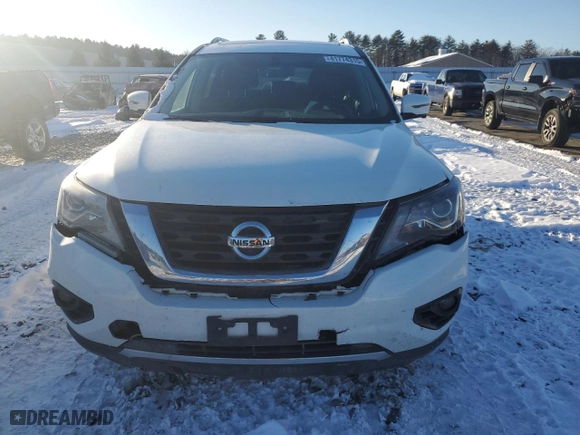2019 Nissan Pathfinder SV with VIN 5N1DR2MM8KC579249, listed as a Copart auction lot 41774315 with 0 mi miles and Salvage Title. Bid and sale history available at carsss.com. Image 5.