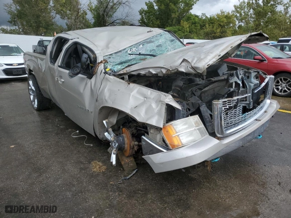 2008 GMC Sierra 1500 Work Truck with VIN 1GTEK19038Z237811, listed as a Copart auction lot 71718694 with 0 mi miles and Non Repairable. Bid and sale history available at carsss.com. Image 4.