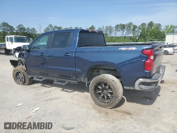 2021 Chevrolet Silverado 1500 LT z VIN 1GCUYDED9MZ194039, wystawiony jako Copart lot #53979225 z przebiegiem 69 276 mil mil oraz Szkoda całkowita • Salvage title. Historia ofert i sprzedaży dostępna na DreamBid. Obrazek 2.