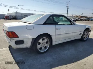 2001 Mercedes-Benz SL-Class with VIN WDBFA68F51F197926, listed as a Copart auction lot 73320134 with 227,868 mi miles and Salvage Title. Bid and sale history available at carsss.com. Image 3.
