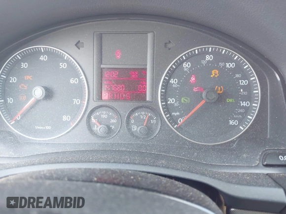2008 Volkswagen Jetta SE with VIN 3VWRZ71K28M005034, listed as a IAAI auction lot 42615440 with 147,620 mi miles and . Bid and sale history available at DreamBid. Image 7.