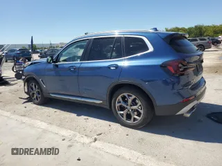 2022 BMW X3 sDrive30i with VIN WBX47DP0XNN158398, listed as a Copart auction lot 49819095 with 53,816 mi miles and Non Repairable. Bid and sale history available at DreamBid. Image 2.