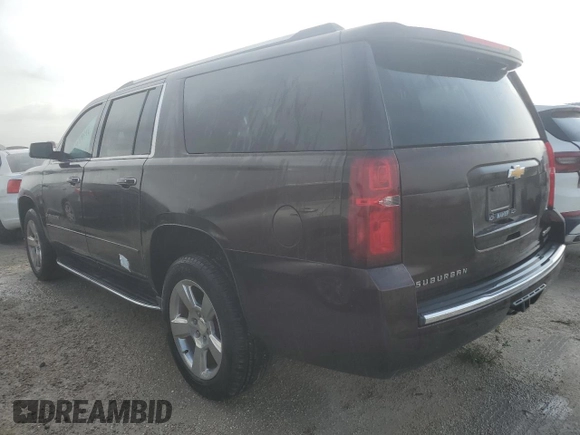 2020 Chevrolet Suburban Premier with VIN 1GNSCJKC1LR204889, listed as a Copart auction lot 74912994 with 48,046 mi miles and Non repairable. Bid and sale history available at DreamBid. Image 2.