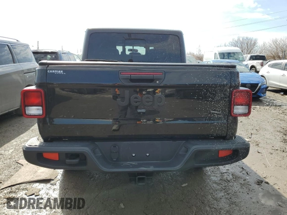 2022 Jeep Gladiator Willys with VIN 1C6HJTAG8NL150240, listed as a Copart auction lot 45631715 with 14,170 mi miles and Salvage title. Bid and sale history available at DreamBid. Image 6.