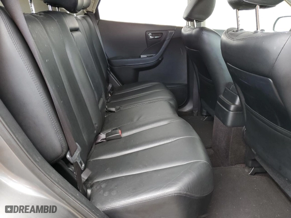 2006 Nissan Murano SE with VIN JN8AZ08W96W551167, listed as a Copart auction lot 80216804 with 138,531 mi miles and Salvage Title. Bid and sale history available at carsss.com. Image 11.