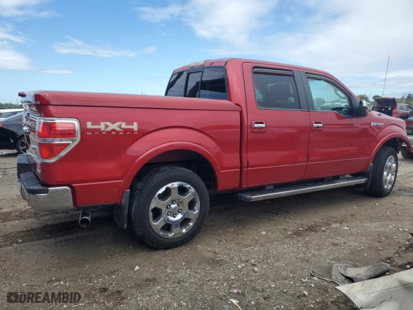 2011 Ford F-150 XL with VIN 1FTFW1EF2BFA45694, listed as a Copart auction lot 46588945 with 145,078 mi miles and Salvage Title. Bid and sale history available at carsss.com. Image 3.