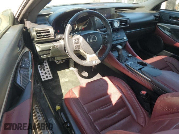 2015 Lexus RC 350 F Sport z VIN JTHHE5BC8F5003098, wystawiony jako Copart lot #73410154 z przebiegiem 55 268 mil mil oraz Szkoda całkowita • Salvage title. Historia ofert i sprzedaży dostępna na DreamBid. Obrazek 8.