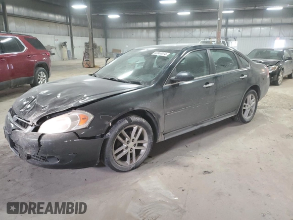 2013 Chevrolet Impala LTZ with VIN 2G1WC5E30D1211039, listed as a Copart auction lot 83844074 with 245,796 mi miles and Salvage Title. Bid and sale history available at DreamBid. Image 1.
