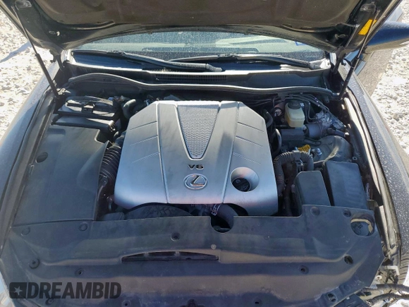 2010 Lexus IS 350 with VIN JTHBE5C26A5024312, listed as a Copart auction lot 58079355 with 165,912 mi miles and Salvage title. Bid and sale history available at DreamBid. Image 11.