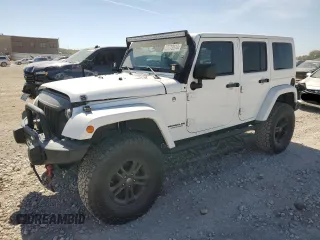2017 Jeep Wrangler Unlimited Sahara z VIN 1C4HJWEG6HL629636, wystawiony jako Copart lot #73773574 z przebiegiem 54 168 mil mil oraz Szkoda całkowita • Salvage title. Historia ofert i sprzedaży dostępna na DreamBid. Obrazek 1.